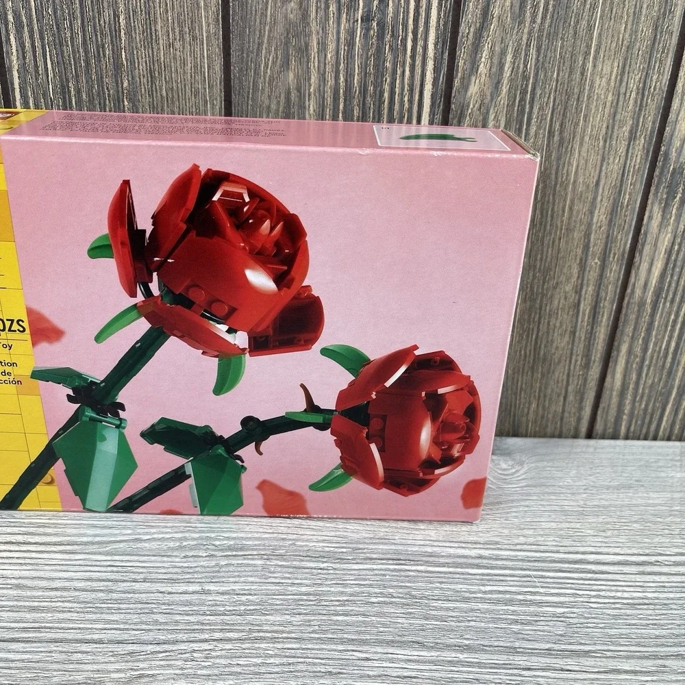 Valentines Day LEGO Flowers: Roses (40460) New Sealed